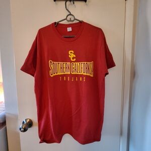 Hanes Red Southern California Trojans Tee
